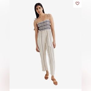 Madewell linen jumpsuit fits true to size